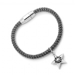 Stainless Steel Urn Cremation Bracelet Memorial Jewelry