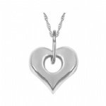 Stainless Steel Urn Cremation Pendant Memorial Jewelry