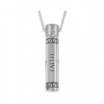 Stainless Steel Urn Cremation Pendant Memorial Jewelry