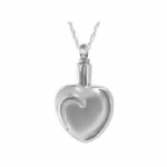 Stainless Steel Urn Cremation Pendant Memorial Jewelry