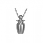 Stainless Steel Urn Cremation Pendant Memorial Jewelry