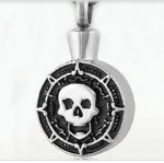 Stainless Steel Urn Cremation Pendant Memorial Jewelry