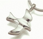 Stainless Steel Urn Cremation Pendant Memorial Jewelry