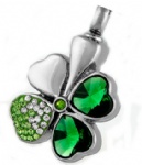 Stainless Steel Urn Cremation Pendant Memorial Jewelry