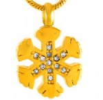 Stainless Steel Urn Cremation Pendant Memorial Jewelry