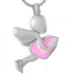 Stainless Steel Urn Cremation Pendant Memorial Jewelry