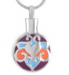 Stainless Steel Urn Cremation Pendant Memorial Jewelry