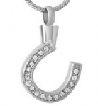 Stainless Steel Urn Cremation Pendant Memorial Jewelry