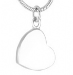 Stainless Steel Urn Cremation Pendant Memorial Jewelry