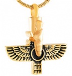 Stainless Steel Urn Cremation Pendant Memorial Jewelry