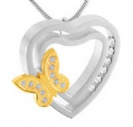 Stainless Steel Urn Cremation Pendant Memorial Jewelry