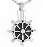 Stainless Steel Urn Cremation Pendant Memorial Jewelry