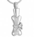 Stainless Steel Urn Cremation Pendant Memorial Jewelry