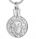 Stainless Steel Urn Cremation Pendant Memorial Jewelry