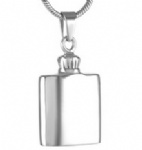 Stainless Steel Urn Cremation Pendant Memorial Jewelry