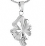 Stainless Steel Urn Cremation Pendant Memorial Jewelry
