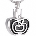 Stainless Steel Urn Cremation Pendant Memorial Jewelry