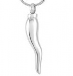 Stainless Steel Urn Cremation Pendant Memorial Jewelry