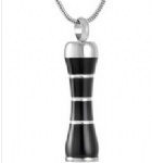 Stainless Steel Urn Cremation Pendant Memorial Jewelry