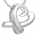 Stainless Steel Urn Cremation Pendant Memorial Jewelry