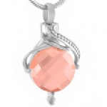 Stainless Steel Urn Cremation Pendant Memorial Jewelry