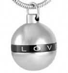 Stainless Steel Urn Cremation Pendant Memorial Jewelry