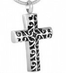 Stainless Steel Urn Cremation Pendant Memorial Jewelry