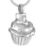 Stainless Steel Urn Cremation Pendant Memorial Jewelry