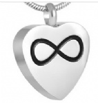 Stainless Steel Urn Cremation Pendant Memorial Jewelry