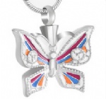 Stainless Steel Urn Cremation Pendant Memorial Jewelry