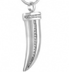 Stainless Steel Urn Cremation Pendant Memorial Jewelry