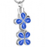 Stainless Steel Urn Cremation Pendant Memorial Jewelry