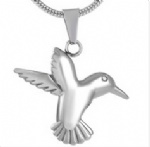 Stainless Steel Urn Cremation Pendant Memorial Jewelry