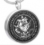 Stainless Steel Urn Cremation Pendant Memorial Jewelry