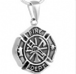 Stainless Steel Urn Cremation Pendant Memorial Jewelry