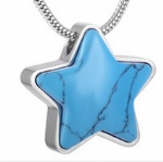 Stainless Steel Urn Cremation Pendant Memorial Jewelry