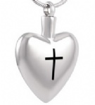 Stainless Steel Urn Cremation Pendant Memorial Jewelry