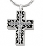 Stainless Steel Urn Cremation Pendant Memorial Jewelry