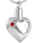 Stainless Steel Urn Cremation Pendant Memorial Jewelry