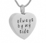 Stainless Steel Urn Cremation Pendant Memorial Jewelry