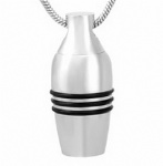 Stainless Steel Urn Cremation Pendant Memorial Jewelry