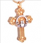 Stainless Steel Urn Cremation Pendant Memorial Jewelry