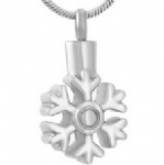 Stainless Steel Urn Cremation Pendant Memorial Jewelry