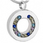 Stainless Steel Urn Cremation Pendant Memorial Jewelry