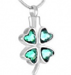 Stainless Steel Urn Cremation Pendant Memorial Jewelry