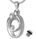Stainless Steel Urn Cremation Pendant Memorial Jewelry