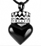 Stainless Steel Urn Cremation Pendant Memorial Jewelry