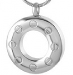 Stainless Steel Urn Cremation Pendant Memorial Jewelry