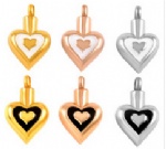 Stainless Steel Urn Cremation Pendant Memorial Jewelry