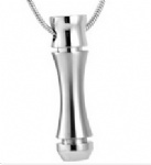 Stainless Steel Urn Cremation Pendant Memorial Jewelry